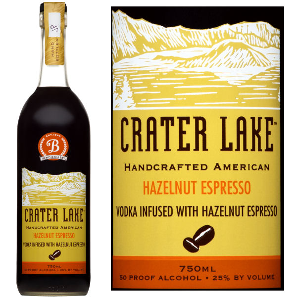 Crater Lake Hazelnut Vodka