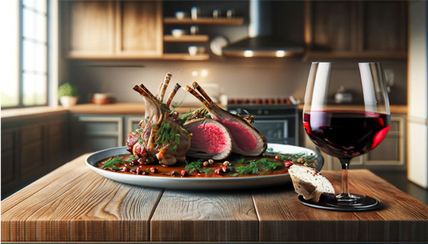 Herb-Crusted Rack of Lamb